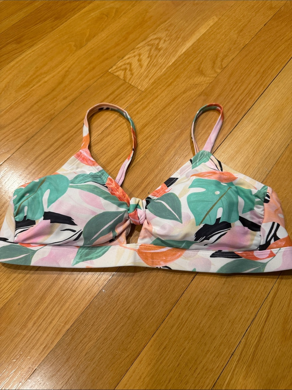 Kona sol tropical bikini top size small.